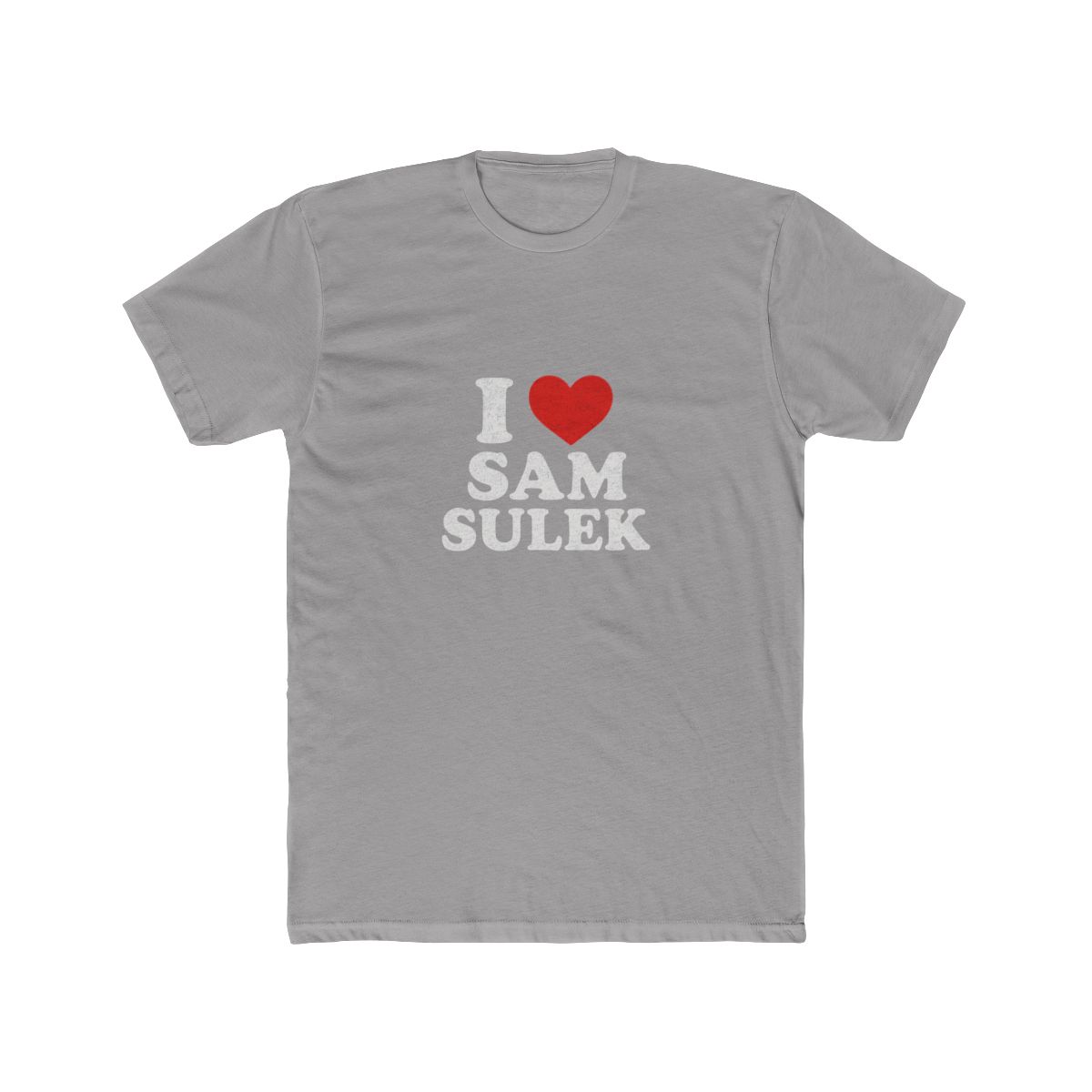 I Love My Sam Sulek Gym Fan T-Shirt - alternate angle 4, merchandise