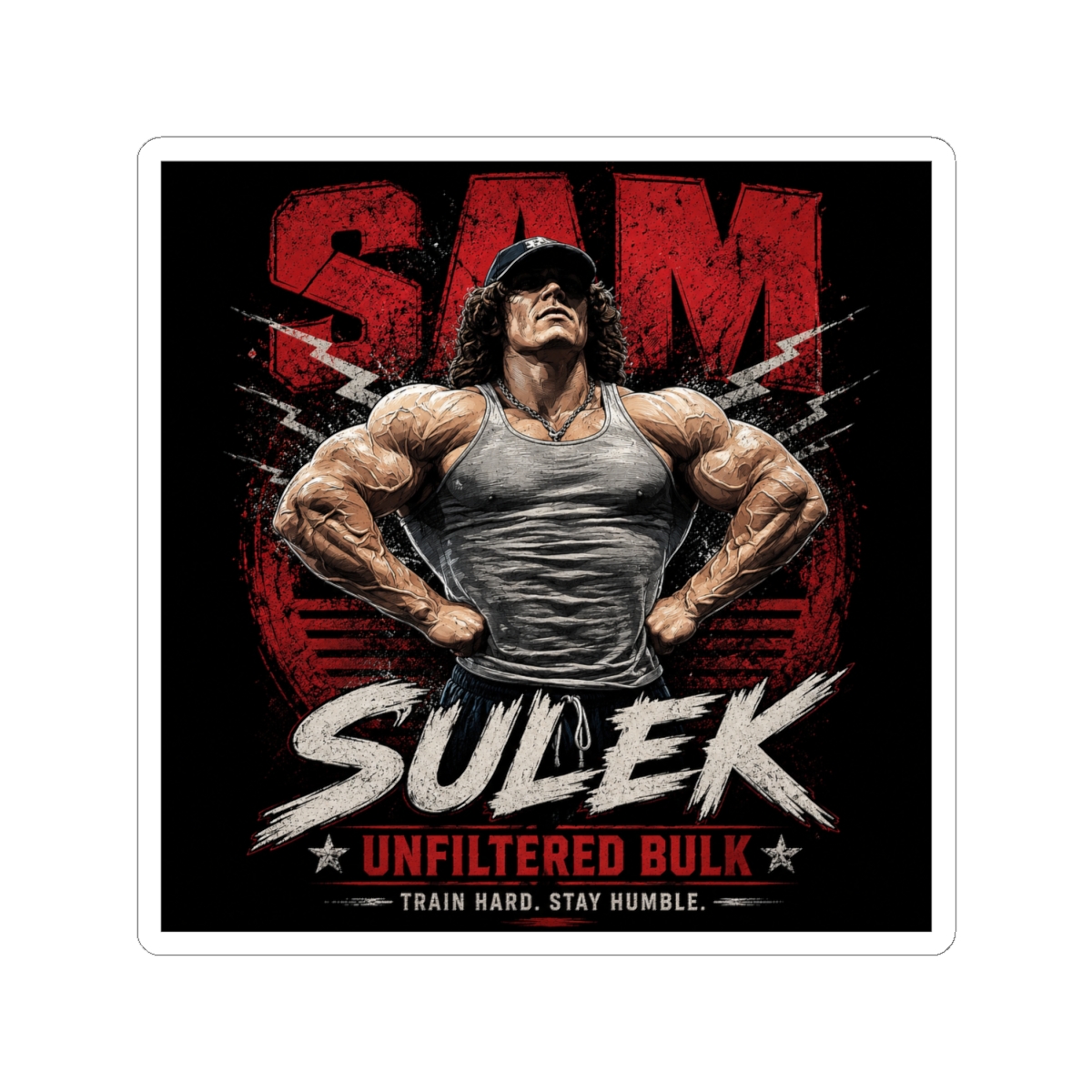 Sam Sulek Sticker - alternate angle 2, merchandise