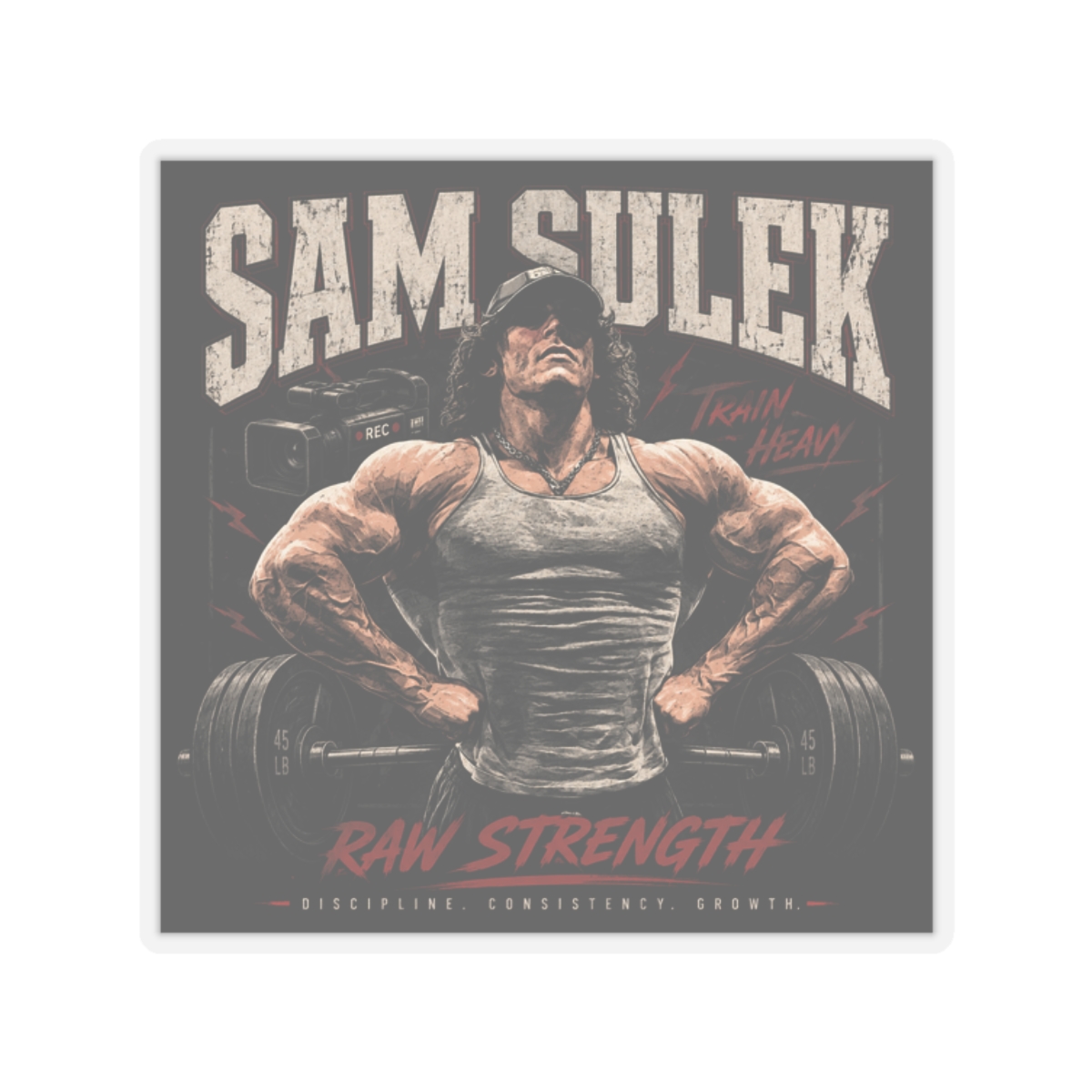 Sam Sulek Sticker #3 - Official stickers merchandise