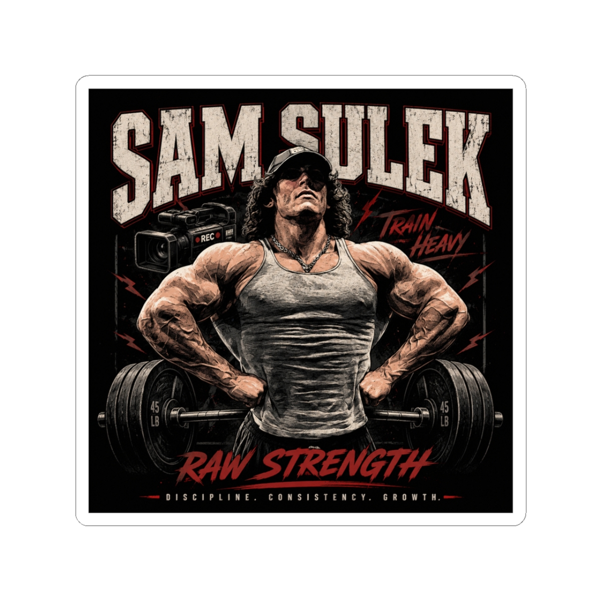 Sam Sulek Sticker #3 - alternate angle 3, merchandise